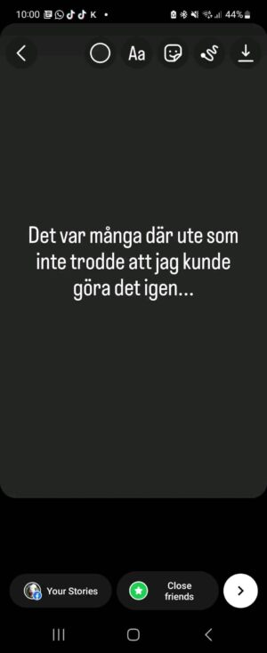 Kodjo Akolor Instagram - Jag gjorde det igen mot precis alla odds!!!