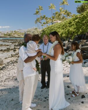 Kodjo Akolor Instagram - One of the most beautiful moments of our lives - thank you @couplecups for capturing it all 🤍 #vowrenewal #secondwedding #hawaii