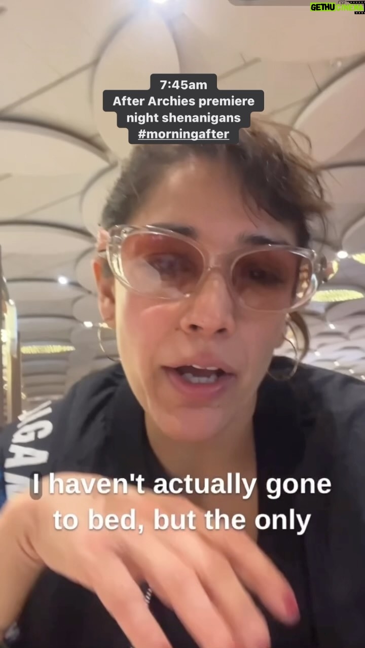 Koel Purie - 336 Likes - Price of fun.
Make no mistake
There is always a price
Hear my voice and you’ll know
It was totally worth it
#thearchies #morningafter #chaat #airport