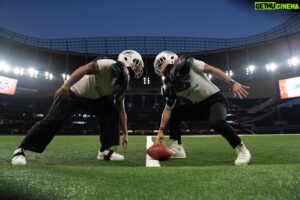Kola Bokinni Instagram - Thanks @miamidolphins for letting us announce one of your draft picks @ejhiggz congratulations! 💫 

Me and @cristofernandez.mx are ready to play whenever you need us to! 🐬 #finsup