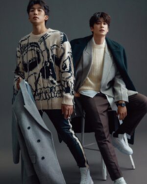 Koo Ja-sung Instagram - 상이형이랑 사진을 찍었다.
