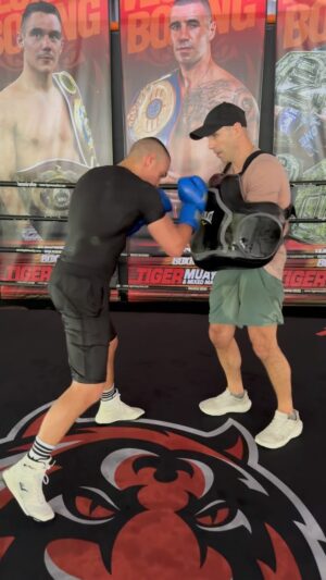 Kostya Tszyu Instagram - Obsessed with training the best to be the best! Another incredible week dedicated to making history, maintaining the powerful Tszyu traditions that only the 1% can handle. #TimTszyu #TeamTszyu #TigerMuayThai #JohnBoyBoxing #TszyuVOrtiz