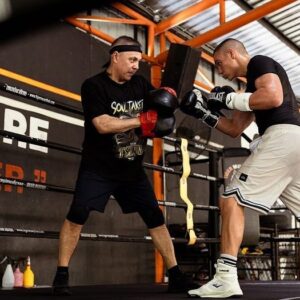 Kostya Tszyu Instagram - To stand alongside the powerful Tszyu family! It’s a honour and a privilege few coaches will ever know. I’m proud to play my part, and there ain’t a coach on this planet that works harder. Excitement builds in camp as @timtszyu gears up with the unique man that’s done it all @kostyatszyu . We ready too show the world who’s the best pound for pound 154 is.  This is real history time! #TszyuFamily #HardWorkBeatsTalent #AlwaysInYourCorner #AllTheBelts 1%