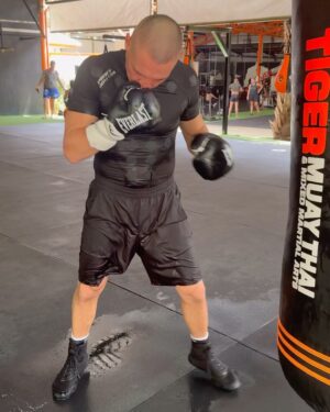 Kostya Tszyu Instagram - My dad reckons he can break me… ain’t happening. Stay hard my friends 🦁