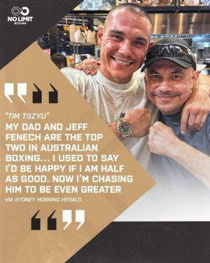 Kostya Tszyu Instagram - The goal is still the same for @timtszyu 🗣 

#nolimitboxing