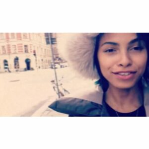Kota Eberhardt Instagram - I can't say what I loved most about Stockholm but wearing this insane hat around is at the top of the list ❄️ @jesselaitinen @helinhonung @paridamani #backinLA #swedenImSwooning