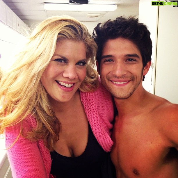 Kristen Johnston - 1.4K Likes - Me & Jailbait @tylergposey. GORGEOUS, and one of the loveliest people to act with. I. LOVE. MY. JOB.