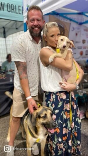 Kristen Renton Instagram - What an amazing day attending the 10th Annual Larry Hartzog’s Twisted Brew Festival and Homebrew Contest to benefit the homeless animals of Northshore Humane Society! Thank you @ncmanning for getting us there safely, and for the amazing night flight! And thank you @fly_louisiana for letting us borrow the ✈️ Im one lucky girl! #AdoptDontShop #AnimalRescue #Charity #HomeBrew #Beer #Yum #PilotsLifeForMe #Blessed #Cessna