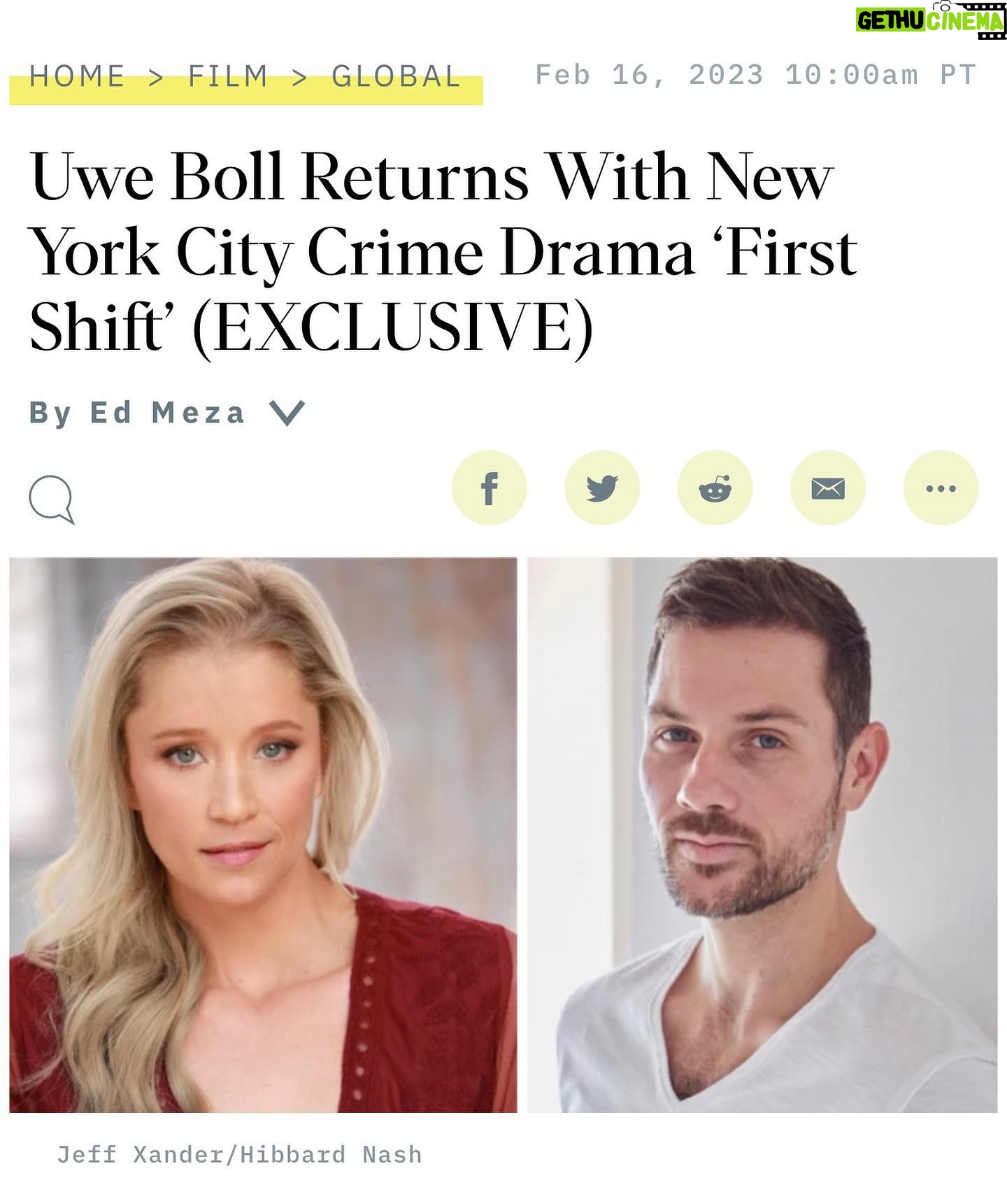 Kristen Renton - 469 Likes - Super excited to begin my next adventure “First Shift” 🎥🎞️🎬
See you soon NYC🤩🍾🥂!
And thank you @variety for a such a wonderful article! #MovieMaking #IndependentFilm #NewYorkCity #HGBCasting #JudyBowmanCasting #Variety #HereWeGoAgain #NewAdventure #Brooklyn #DefinitlyColderThanNewOrleans