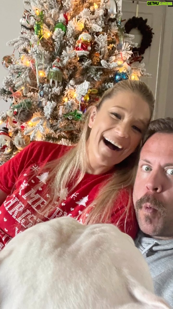 Kristen Renton - 139 Likes - Merry Christmas from our family to yours! #Cheers #HolidaySeason #FavoriteTimeOfYear #HolidayFun #RockingAroundChristmasTree #AllIWantForChristmasIsYou