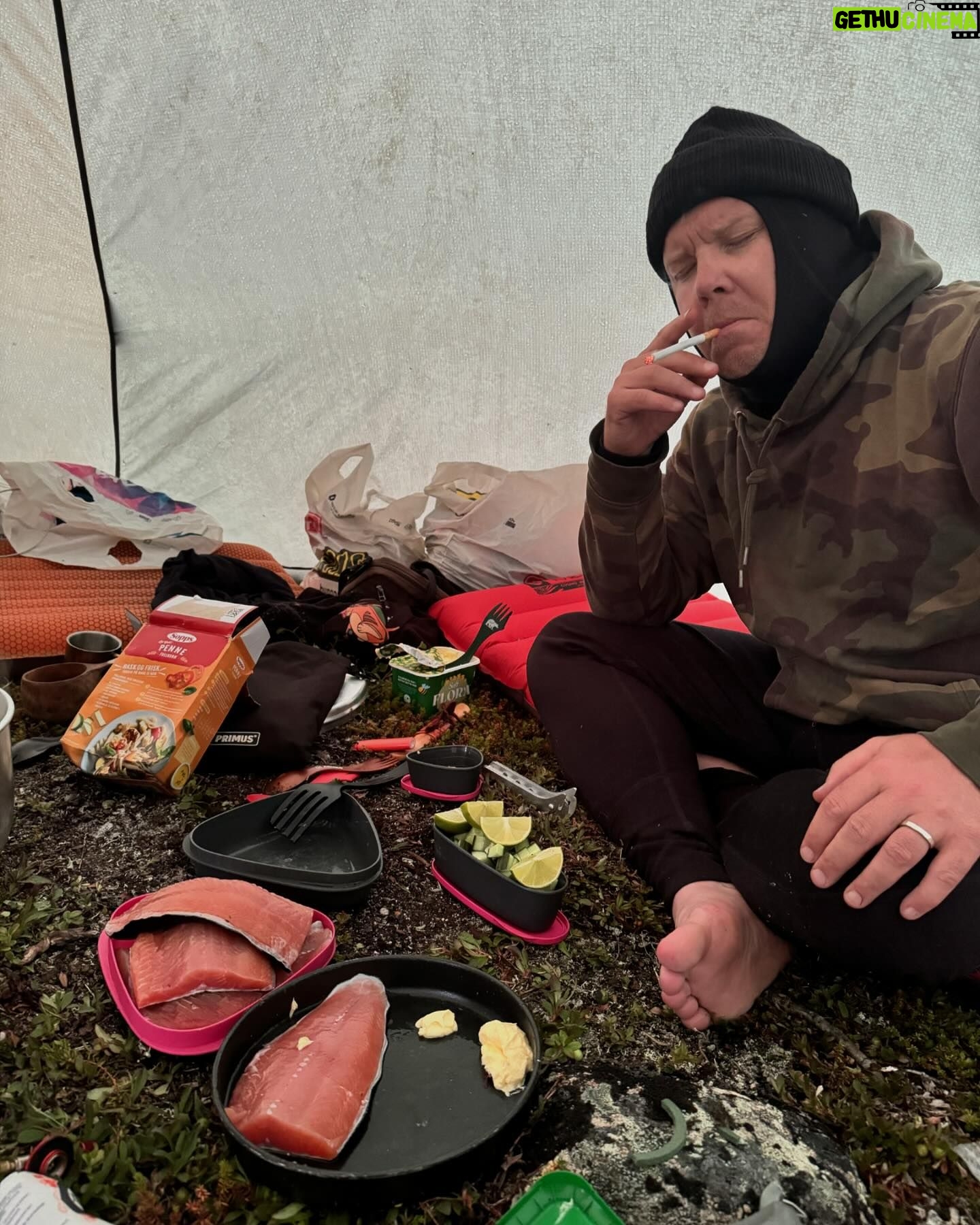 Kristian Matsson - 4K Likes - One gazillion mosquitos, gnats and horseflies couldn’t take away my love for @rolfnylinder , @jazznflyfishing and @sistabossen . Here’s from our romantic getaway week in a wicked beautiful and silly sweaty to get up mountain in northern Norway. Thank you for your madness❤️
