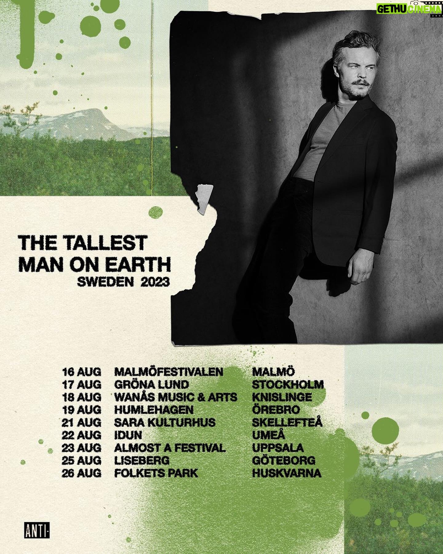 Kristian Matsson - 2.9K Likes - Awake and ready to crawl out of the Swedish woods. Shows in the US and Sweden coming up. Tickets in bio. See you out there❤️