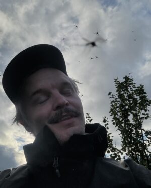 Kristian Matsson Instagram - One gazillion mosquitos, gnats and horseflies couldn’t take away my love for @rolfnylinder , @jazznflyfishing and @sistabossen . Here’s from our romantic getaway week in a wicked beautiful and silly sweaty to get up mountain in northern Norway. Thank you for your madness❤️