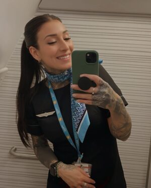 Kristina Bisson Instagram - 🛫 #airtransatcrew