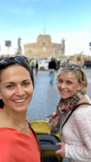 Kristýna Hrušínská Instagram - Il primo giorno 🏛️🍀🍷

#všechnycestyvedoudoříma