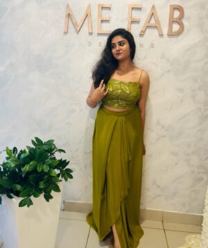 Krittika Pradeep Instagram - 🍀✨

CC : @mefab_designs