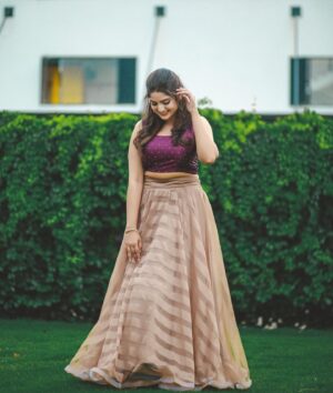 Krittika Pradeep Instagram - 💜 Mazhavil Music Award 💜

📸 : @pranavraaaj 
CC : @teens._world._thrissur 
MUA : @hayaa_bridalstudio