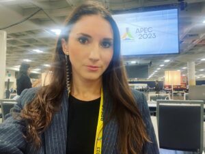 Krystin Goodwin Instagram - APEC in San Francisco.  #USAPEC2023