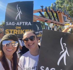Krystin Goodwin Instagram - Certainly a moment in history.  #sagaftra