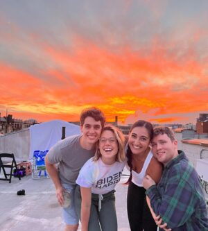 Krystina Alabado Instagram - Perfect NYC summer day with these cuties to celebrate the birth of @greyhenson who we love so much! Also this pic has no filter wtf