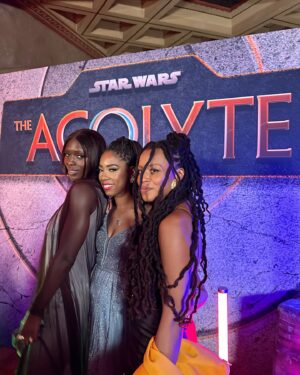 Krystina Arielle Instagram - Happy Premiere day to the Cast and Crew of The Acolyte! My heart is so full of excitement to see you bring this incredible era to life in such a magnificent way. The talent in this show is absolutely top notch and I'm so excited to watch you make your mark on the hearts of Star Wars fan everywhere. For light and life ✨ (and happy birthday @therebeccahenderson 💞) #theacolyte #starwars