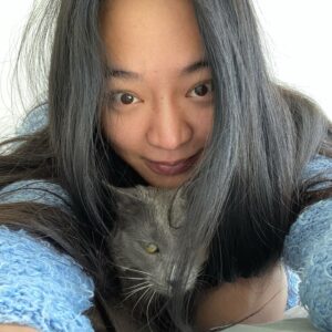 Kunjue Li Instagram - Mimi really wants this quarantine to end, so I can leave her alone lol #catsofinstagram #quarantine #quarantineandchill #catinquarantine