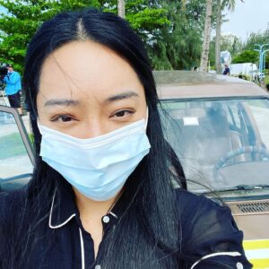 Kunjue Li Instagram - We’re one of the first films in the US going back into production, everyone is being so careful and following all the protocols. Be safe. #filming #pandemic
