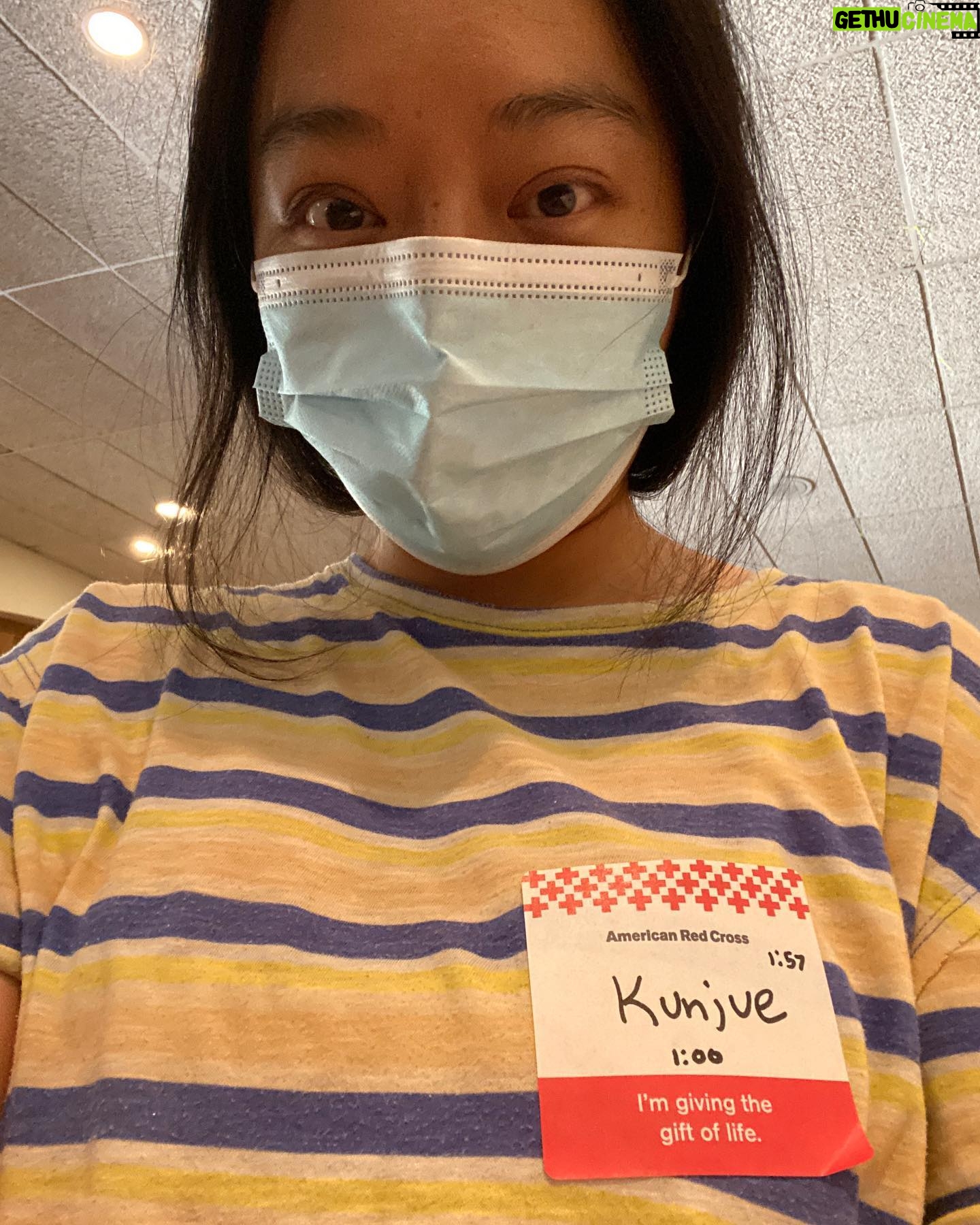 Kunjue Li - 150 Likes - I gave blood for the first time today 🥰🥰🥰 #redcross #blooddonation