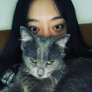 Kunjue Li Instagram - Mimi is not happy with this shot #catofmine