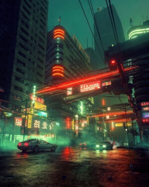 Kunjue Li Instagram - Recent obsessions. #cyperpunk2077 #cyberpunk