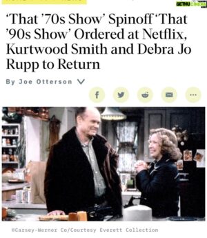 Kurtwood Smith Instagram - Who says I can’t keep a secret 😉#That90sShow #Netflix