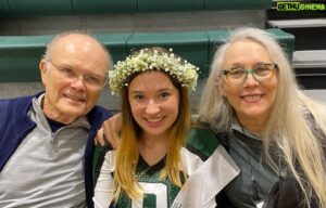 Kurtwood Smith Instagram - We had a great time celebrating you on “senior night” yesterday! Cheer team was fantastic and the 🏀game was 😲