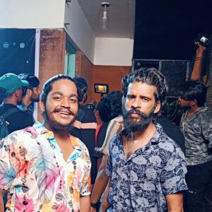 Kutty Gopi Instagram - New project 🎥with thambi @rameshoffl_kakamuttai #Chinna_kaka_mutta🫰
