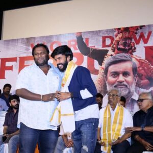 Kutty Gopi Instagram - My upcoming movie #bakasuren press meet thank you my dr anna director @mohan_dir for this opportunity really love this movie  wait for feb_17 need all ur support guys 🎬💙🤍♥️..