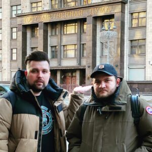 Kuzma Gridin Instagram - Приехали в Москву. Прямо сейчас занимаемся продвижением нашего человечка (Антона Власова) в высшие эшелоны власти. Пока договариваемся на должность губернатора ( но мы люди не привередливые, можем и поносить чемоданчики ).