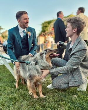 Ky Baldwin Instagram - Best man? No. Best boy @itsauggietheaussie 
.
@doctor.megatron and @minnesoderman were there too. Somewhere