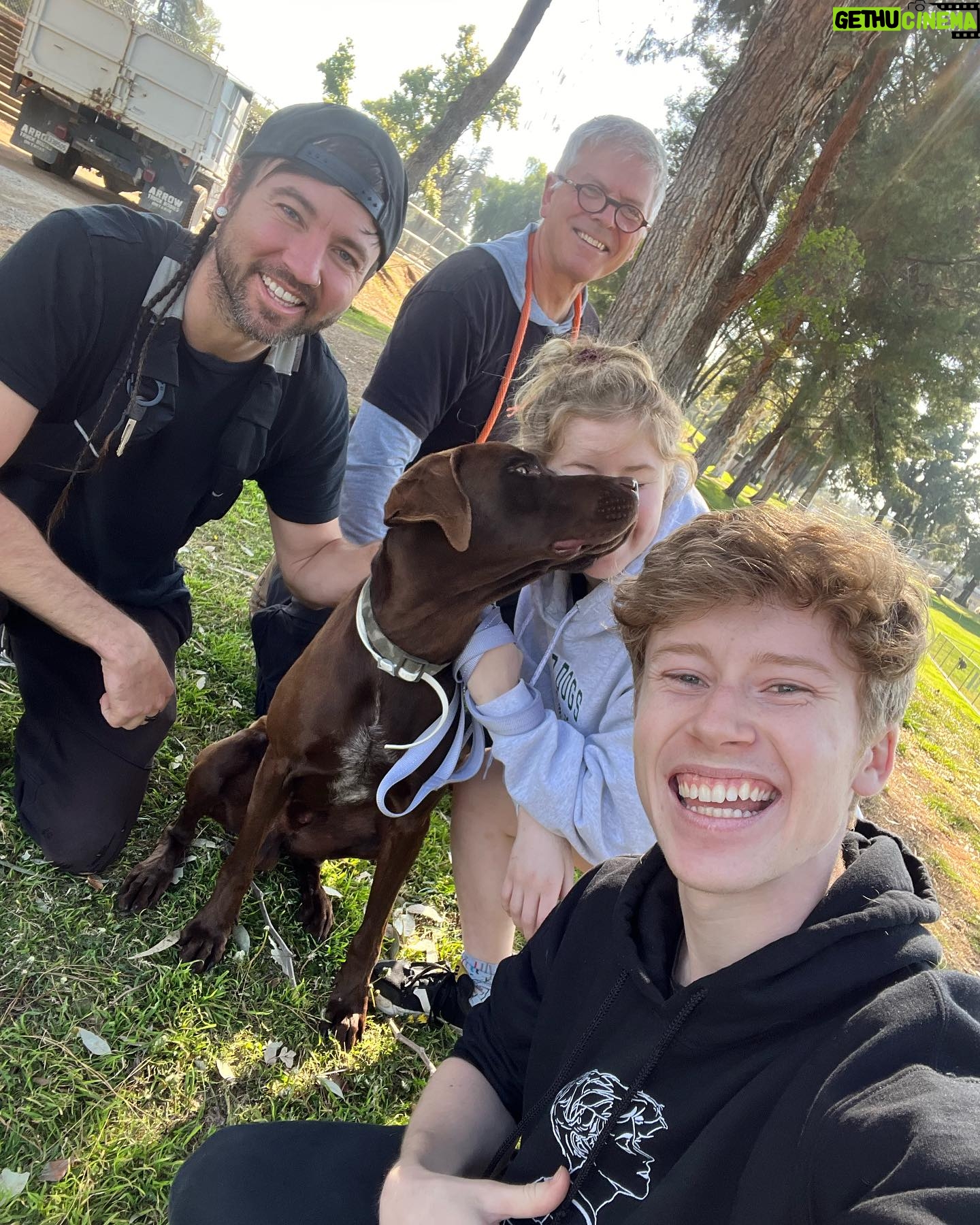 Ky Baldwin - 4.8K Likes - HAPPY UPDATE!!! Moose is on his way to a rescue that specializes in re-homing his breed (German Shorthaired Pointers) A fellow Aussie (thank you Monica) who saw my post spent hours tracking down a suitable solution, as did we. The situation here is awful. All shelters overflowing so people are dumping dogs. Please never walk past a dog that needs you.
If you would like to help Moose continue his journey please think about donating to https://www.gsp-rescue.org.
Thank you Greg from GSP and @amosrendao, @stuntling for rescuing Moose.
Someone out there is about to find their best friend.