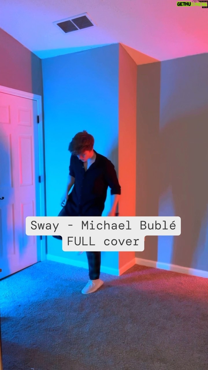Ky Baldwin - 12.8K Likes - I am proud of that mic flip in the middle 😂 #sway #michaelbuble #michaelbublé #cover #live