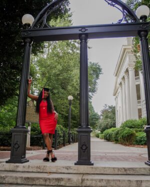 Kyanna Simone Simpson Instagram - 🎓🙌🏾Y’all mind if I praise God? ALUMNA of THE University of Georgia. As I embark on this post-grad life, I pray I keep up the endurance and persistence that was necessary to get here!!! Just to let y’all know.... these grad pics coming ALLLL WEEK jhu heard?! 🎓✨🤪👩🏾‍🎓😁🤪🎓✨

@universityofga 

📸: SENAITE MURRAY @senaiteshots 💕💕💕💕
 #RUNMEMYDEGREE #LetsGo #DreamsDoComeTrue #IHopeYouDance