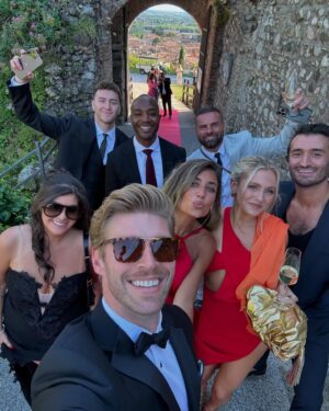 Kyle Cooke Instagram - Huge congrats to @andreadenver & @lexisundin. So happy for you two ❤️! Thanks for including me in your wedding celebrations - it was truly picture perfect. The hardest part was choosing 10 photos/videos for this post 😂