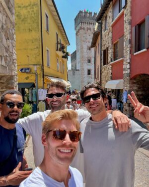 Kyle Cooke Instagram - Personal tour of Lake Garda from the Italian stallion himself @andreadenver