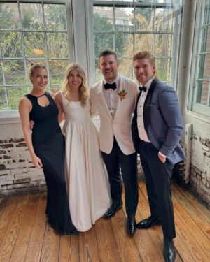 Kyle Cooke Instagram - Congrats to Mr. & Mrs. Smith! What a weekend celebrating the two of you ❤️ @alotstein @smithm411