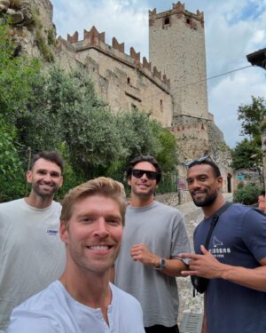 Kyle Cooke Instagram - Personal tour of Lake Garda from the Italian stallion himself @andreadenver