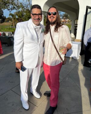 Kyle Newacheck Instagram - Congrats to Erik/Montez/Jimmy from Murder Mystery! ‘Twas a beautiful wedding, we had a wonderful time.  #loverules ❤️