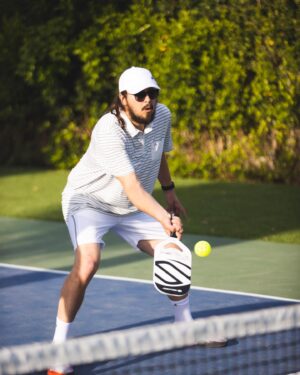 Kyle Newacheck Instagram - 1. Paddle by @selkirksport
2. Dink game strong
3. New lavender pants