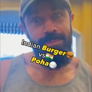 Kyle Paul Instagram - Vada Pav🍔 VS Poha!🍲

🥪Vada Pav: Spicy potato fritter in a soft bun, exploding with Indian spices! 🔥 A street food affair that packs a punch.💥

🍚 Poha: Fluffy rice flakes with a burst of flavors, peanuts, and veggies! 🍲 An Indian breakfast delight that's pure comfort.😋

Hard to pick a winner but... VADA PAV!🎆
I'd eat both foods every day but the India burger wins🇮🇳🏆 

🌶️🍜 Share your thoughts, fellow foodies! 👇🍽️ Was I right? What should I try next?

#vegitarian
#foodie
#india 
#tasty