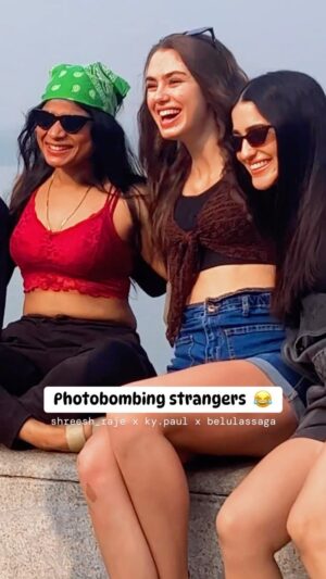 Kyle Paul Instagram - Photobombing strangers 😂😂 

#reelsindia #reelsinstagram #reels