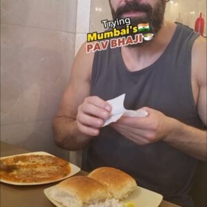 Kyle Paul Instagram - 🇺🇸First Taste of MUMBAI!🇮🇳🥘

🍛Just had my first Pav Bhaji experience and WHOA! 🤯🇮🇳 As a foreigner, I'm scared of INDIAN spice!🔥 

But Pav Bhaji was great. Subtle and not overwhelming at all. Expecting to die from spices and getting a treat was a pure delight. 😅🎢 

And let's not talk about the awkwardness of the pav buns – epic fail! 🙈 But hey, that's part of the fun, right? 😂

If you're in for a flavor explosion and a good laugh, give it a shot! 🌶️

What Indian staple dish should I try?

#india
#foodie
#travel
#mumbai