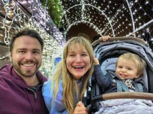 Kym Jackson Instagram - Happy happy holidays everyone!!! 

Sending so much love to all of you from our little family down under 💗💗💗

Jaxx’s first Christmas lights adventure!!!

#tunneloflights #xmas #christmaslights #jaxxsteel #familytrip #xmaslights #myboys #smiles #happydays #goodthings #fairylights #happyholidays #holidayseason #ilovefairylights