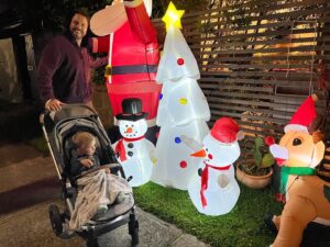 Kym Jackson Instagram - Happy happy holidays everyone!!! 

Sending so much love to all of you from our little family down under 💗💗💗

Jaxx’s first Christmas lights adventure!!!

#tunneloflights #xmas #christmaslights #jaxxsteel #familytrip #xmaslights #myboys #smiles #happydays #goodthings #fairylights #happyholidays #holidayseason #ilovefairylights